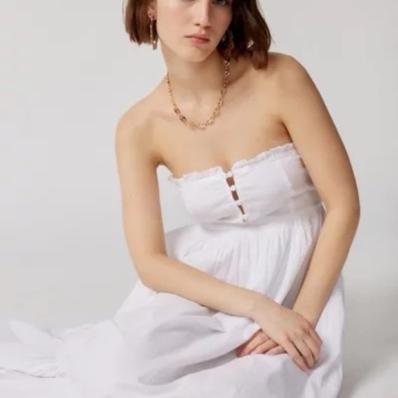 Urban outfitters Robyn strapless midi dress - Picture 4 of 6